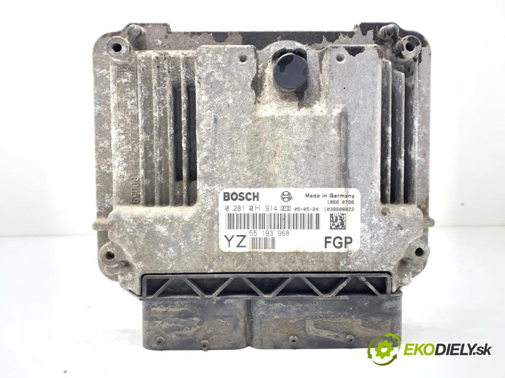 OPEL VECTRA C sedan 2005 88 kW 1.9 CDTI (F69) 1910 riadiaca jednotka Motor 55193968 (Riadiaca jednotka)