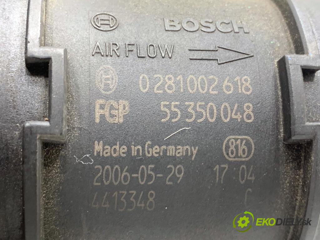 OPEL VECTRA C sedan 2005 88 kW 1.9 CDTI (F69) 1910 Váha vzduchu 0281002618 (Váha vzduchu)