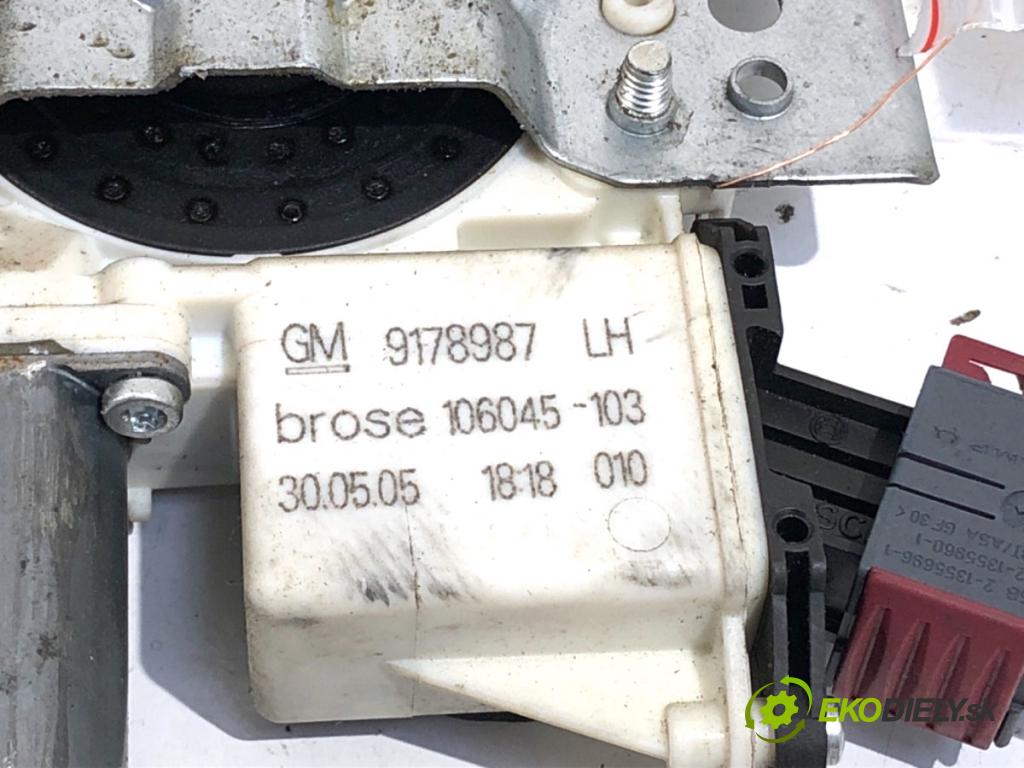OPEL VECTRA C sedan 2005 88 kW 1.9 CDTI (F69) 1910 mechanismus okna levý přední část 9178987