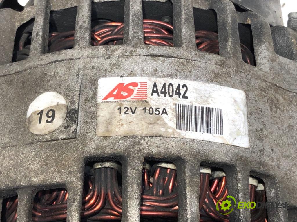 OPEL VECTRA C sedan 2005 88 kW 1.9 CDTI (F69) 1910 Alternátor  (Alternátor)