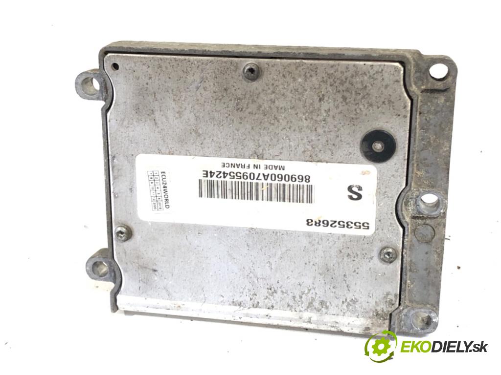 OPEL SIGNUM liftback 2003 129 kW 2.0 Turbo (F48) 1998 riadiaca jednotka Motor 55352688 (Riadiaca jednotka)