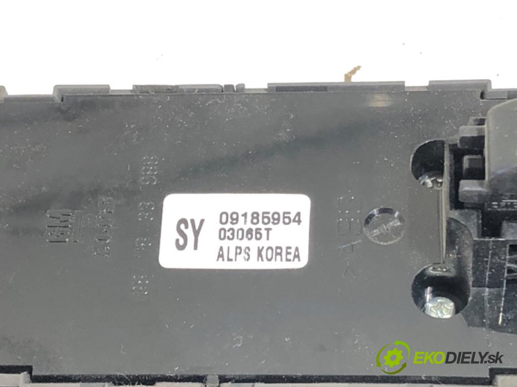 OPEL SIGNUM liftback 2003 129 kW 2.0 Turbo (F48) 1998 Prepínač okien 687833988 (Prepínacie páčky pod volantom)