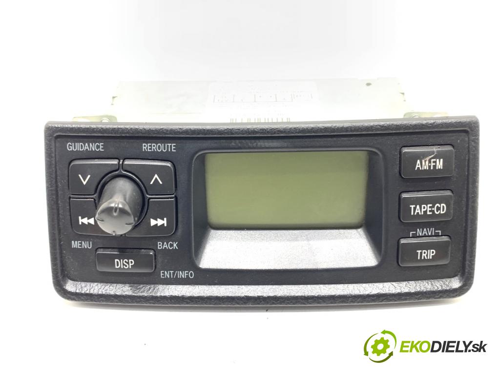 TOYOTA YARIS I liftback 2003 64 kW 1.3 (SCP12_, SCP13_) 1298 RADIO 86110-0D040 (Audio zariadenie)