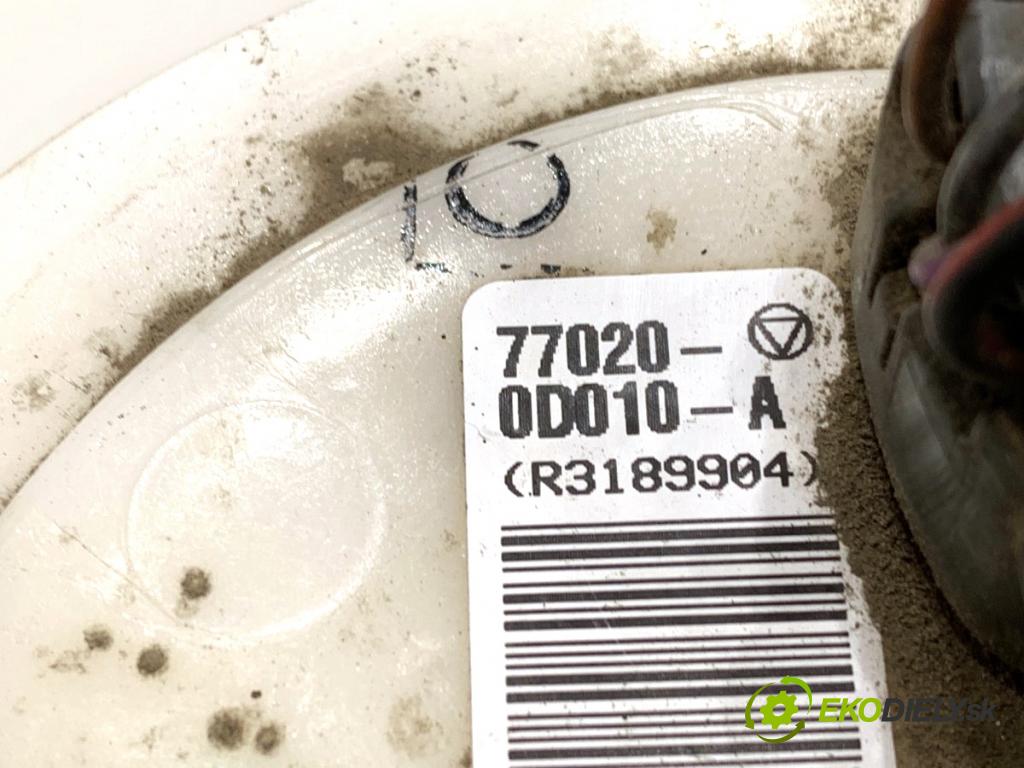 TOYOTA YARIS I liftback 2003 64 kW 1.3 (SCP12_, SCP13_) 1298 pumpa paliva 77020-0D010-A