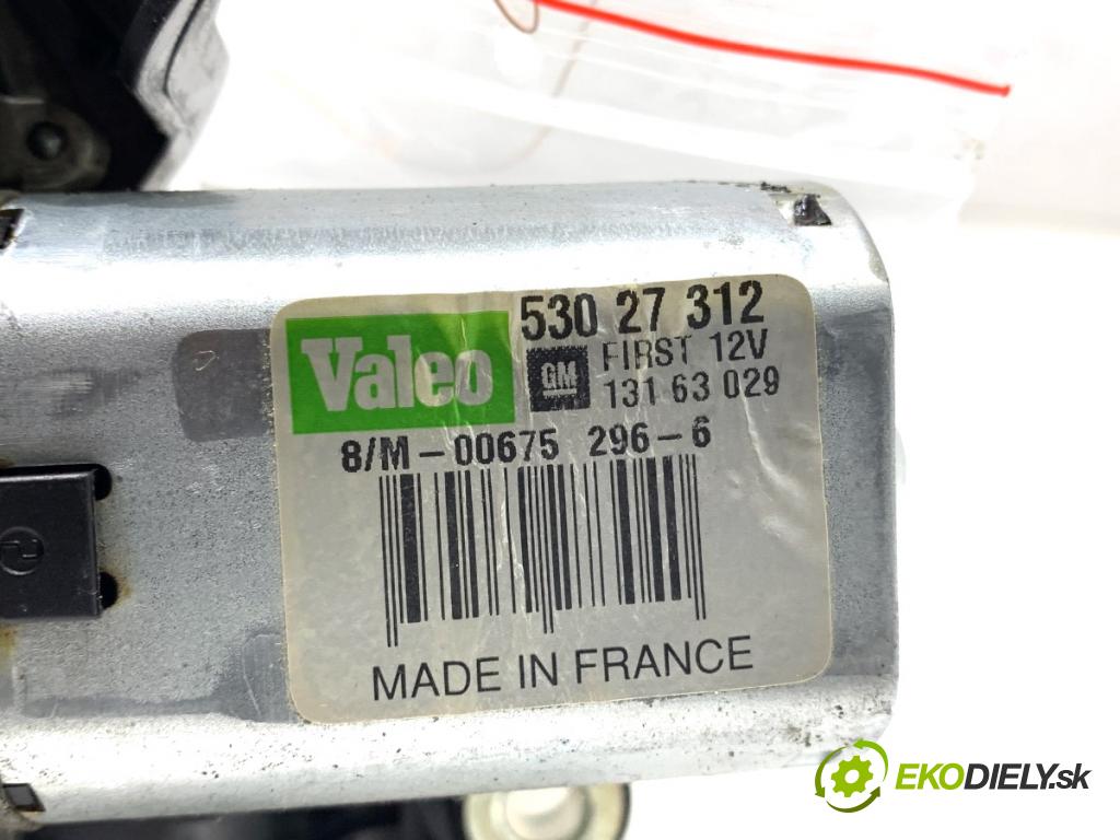 OPEL CORSA D liftback 2007 55 kW 1.3 CDTI (L08, L68) 1248 motor stěračů zadní část 13163029