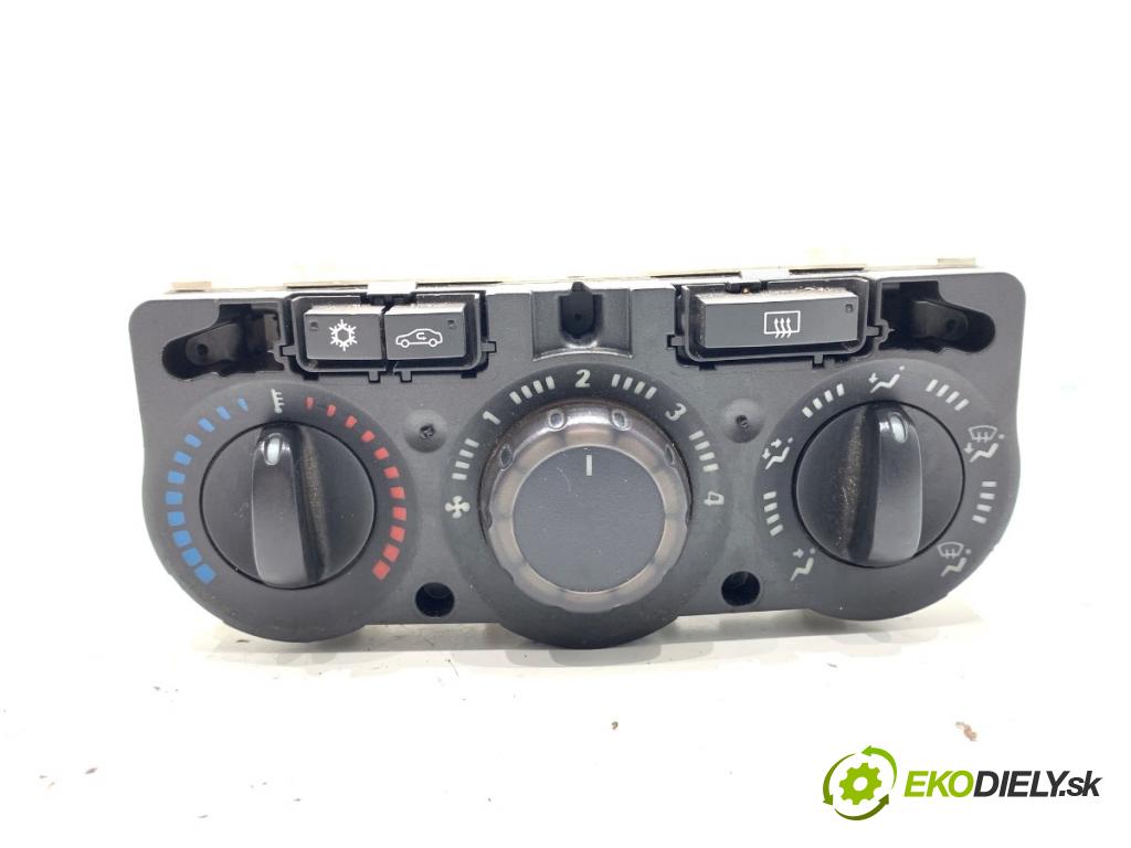 OPEL CORSA D liftback 2007 55 kW 1.3 CDTI (L08, L68) 1248 Panel ovládania kúrenia  (Prepínacie páčky pod volantom)