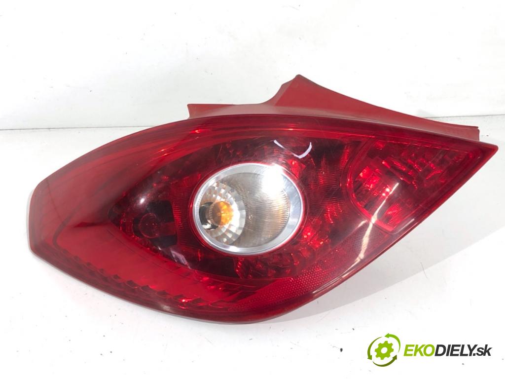 OPEL CORSA D liftback 2007 55 kW 1.3 CDTI (L08, L68) 1248 světlo levý zadní část 13186350