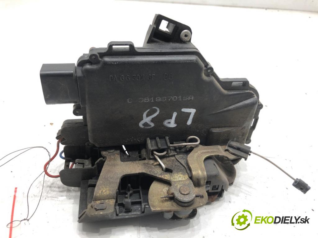VW GOLF IV liftback 2000 66 kW 1.9 TDI 1896 zámok dveře levý přední část 3B1837015A