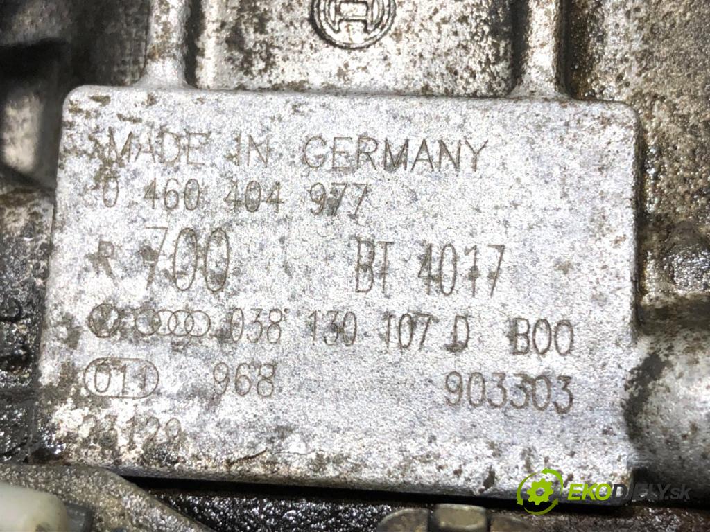 VW GOLF IV liftback 2000 66 kW 1.9 TDI 1896 Pumpa vstrekovacia 038130107D (Vstrekovacie čerpadlo)