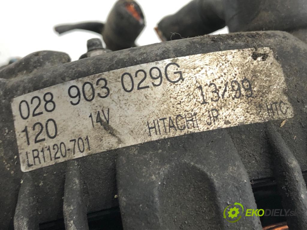 VW GOLF IV liftback 2000 66 kW 1.9 TDI 1896 Alternátor 028903029G (Alternátor)