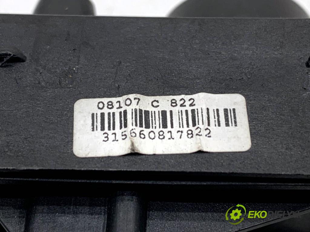 FIAT GRANDE PUNTO liftback 2007 55 kW 1.3 D Multijet 1248 Prepínač nastavenia spätných zrkadiel  (Prepínacie páčky pod volantom)