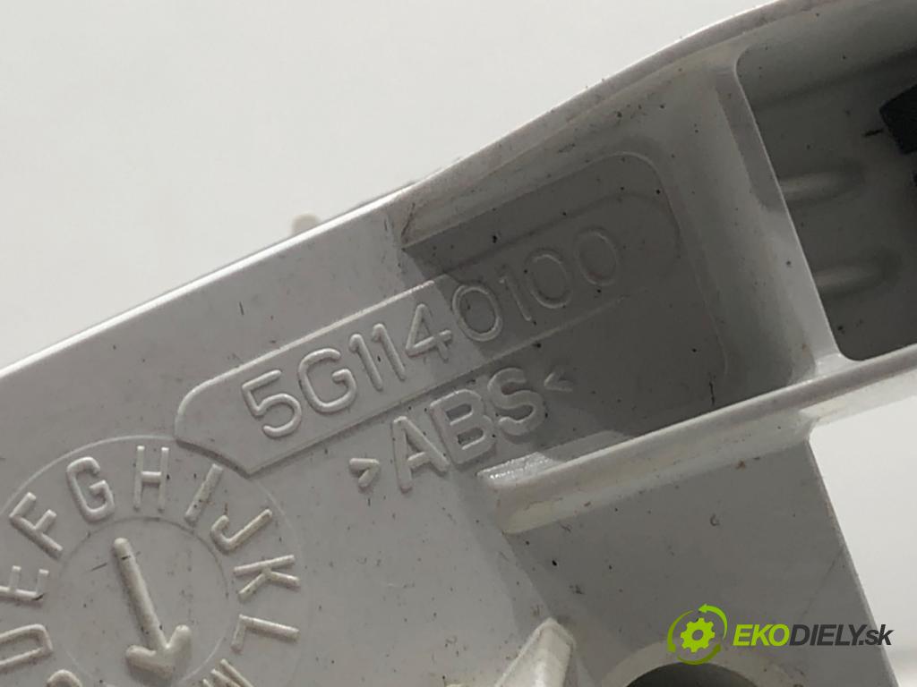 FIAT GRANDE PUNTO liftback 2007 55 kW 1.3 D Multijet 1248 Panel ovládania kúrenia 5G1140100 (Prepínacie páčky pod volantom)