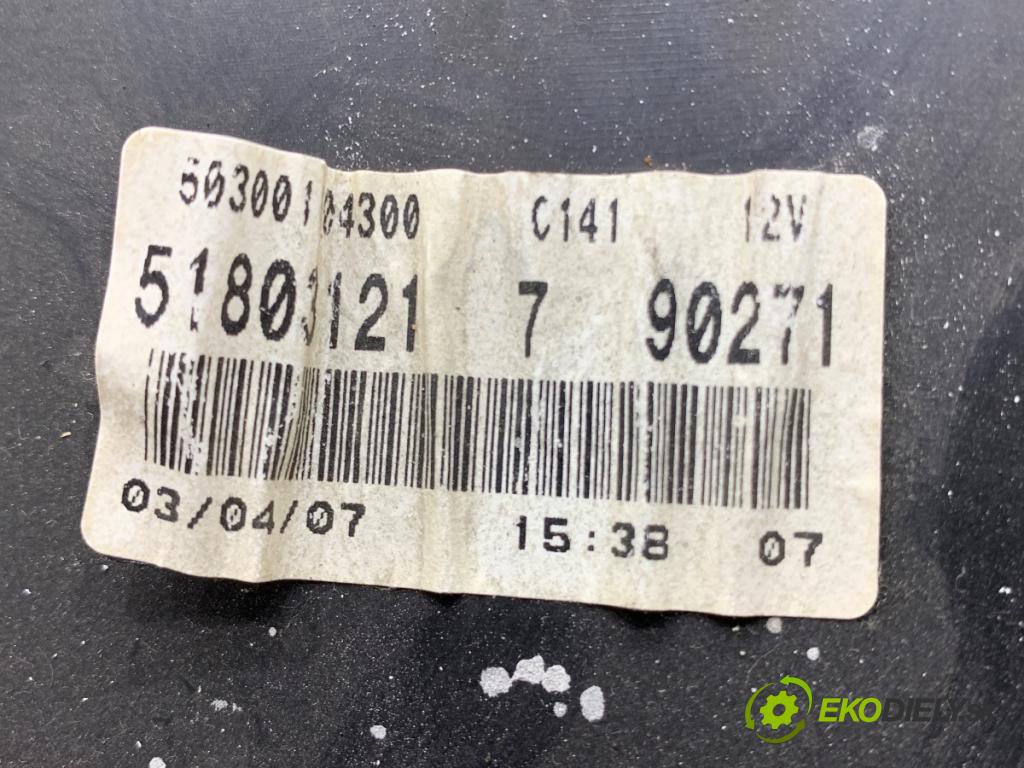 FIAT GRANDE PUNTO liftback 2007 55 kW 1.3 D Multijet 1248 Prístrojovka 51803121 (Prístrojová doska)