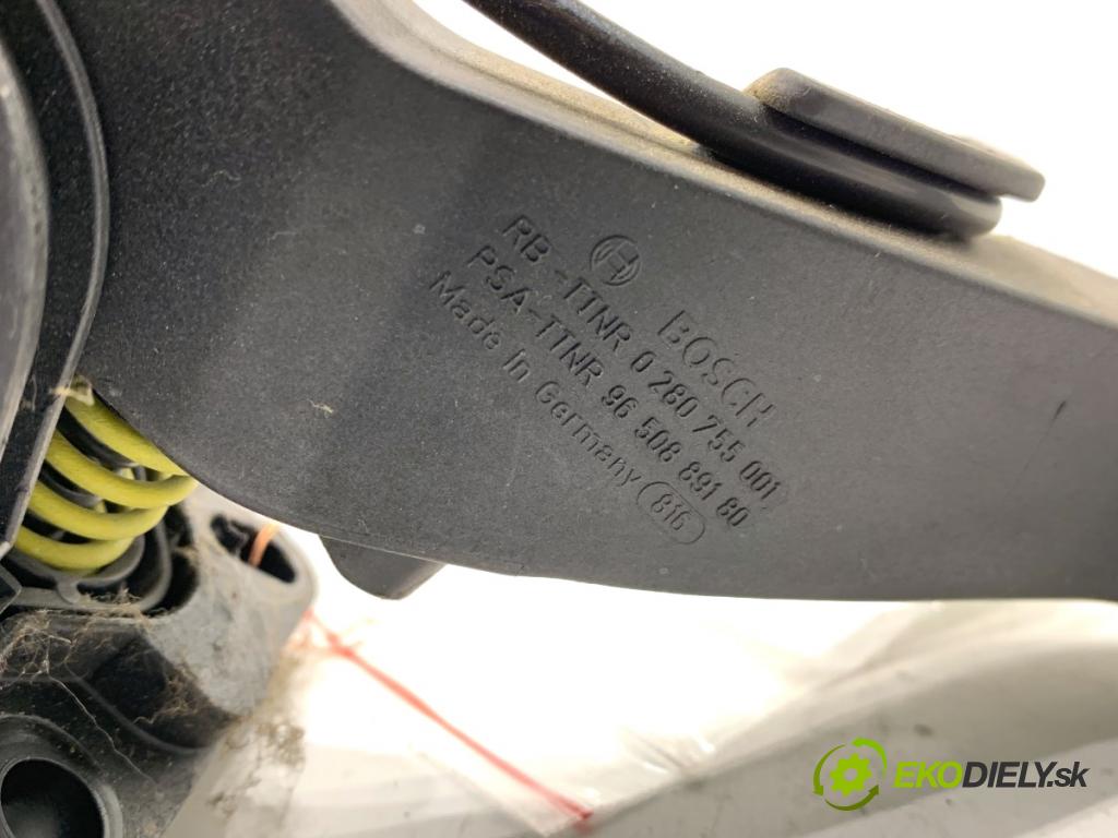 CITROEN C4 I liftback 2005 66 kW 1.6 HDi 1560 Potenciometer plynu 9650889180 (Potenciometer plynového pedálu)