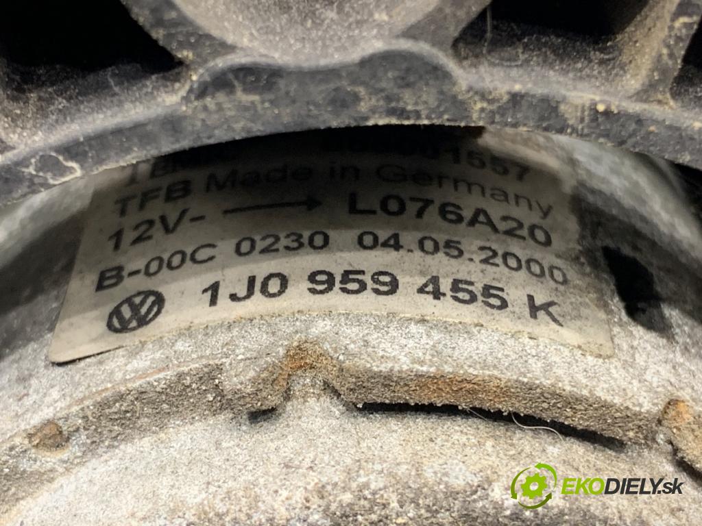 AUDI A3 8L liftback 2000 74 kW 1.6 1595 Ventilátor klimatizácie 1J0959455K (Ventilátor chladiča klimatizácie)