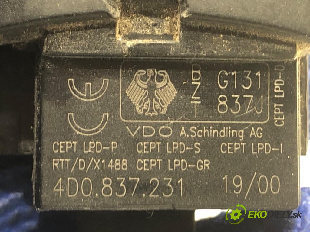 AUDI A3 8L liftback 2000 74 kW 1.6 1595 spinačka 4B0905851C (Spínacia skrinka)