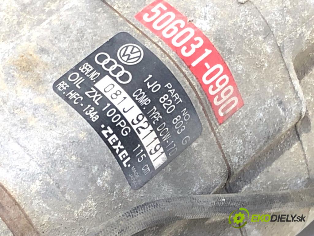 AUDI A3 8L liftback 2000 74 kW 1.6 1595 Kompresor klimatizácie 1J0820803G (Kompresor klimatizácie)