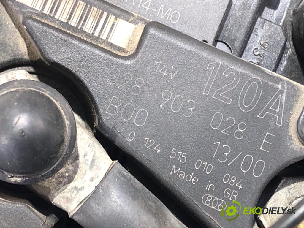 AUDI A3 8L liftback 2000 74 kW 1.6 1595 Alternátor 028903028E (Alternátor)