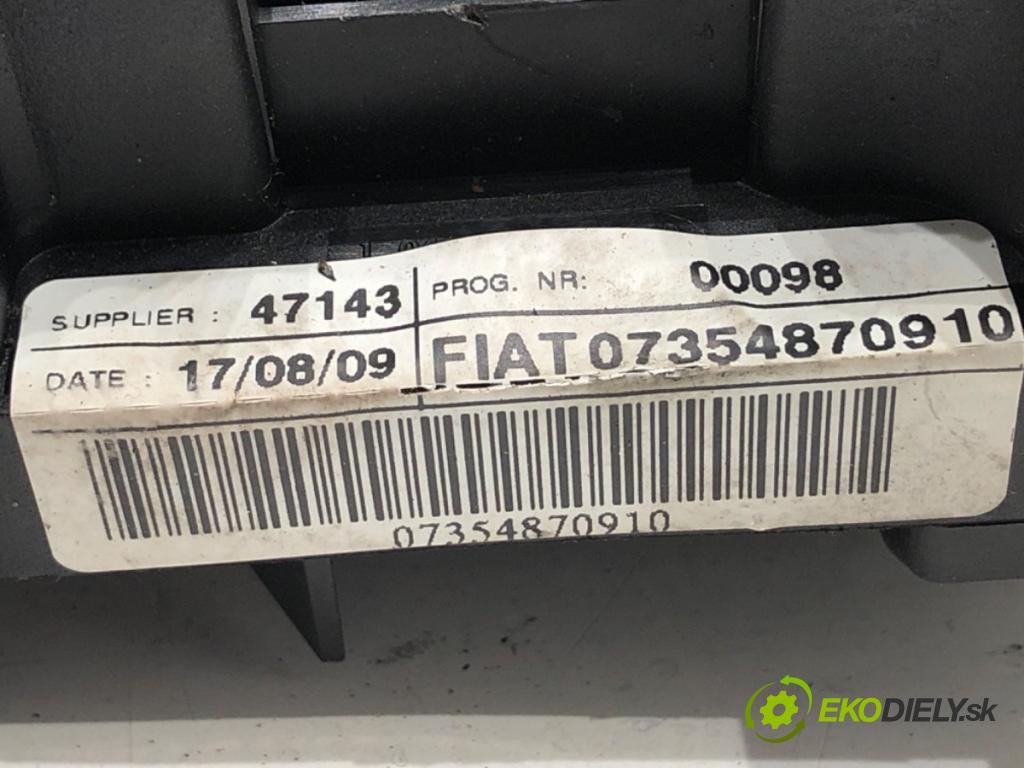 FIAT BRAVO II liftback 2009 66 kW 1.4 (198AXA1B) 1368 Prepínač kombinovaný 07354870910 (Prepínacie páčky pod volantom)