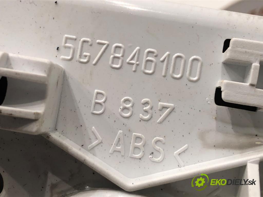 FIAT BRAVO II liftback 2009 66 kW 1.4 (198AXA1B) 1368 Panel ovládania kúrenia 5G7846100 (Prepínacie páčky pod volantom)