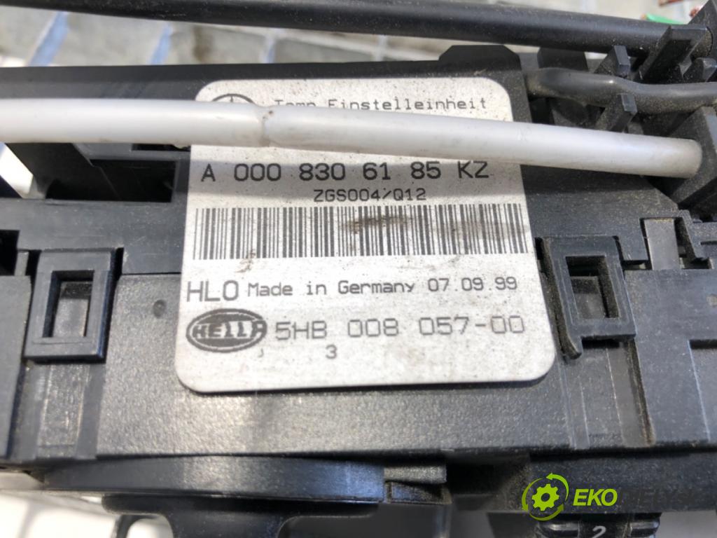 MERCEDES-BENZ W638 Autobus 1999 75 kW 110 CDI 2.2 (638.194) 2148 Panel ovládania kúrenia A0008306185 (Prepínacie páčky pod volantom)