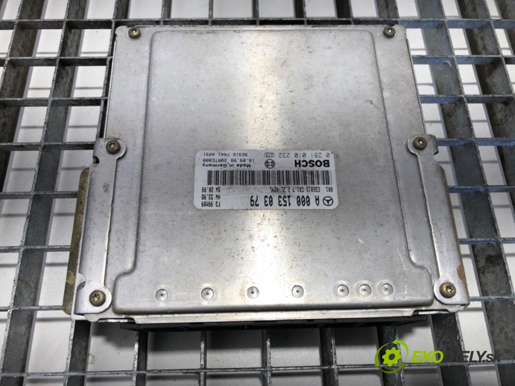 MERCEDES-BENZ W638 Autobus 1999 75 kW 110 CDI 2.2 (638.194) 2148 riadiaca jednotka Motor A0001530379 (Riadiaca jednotka)