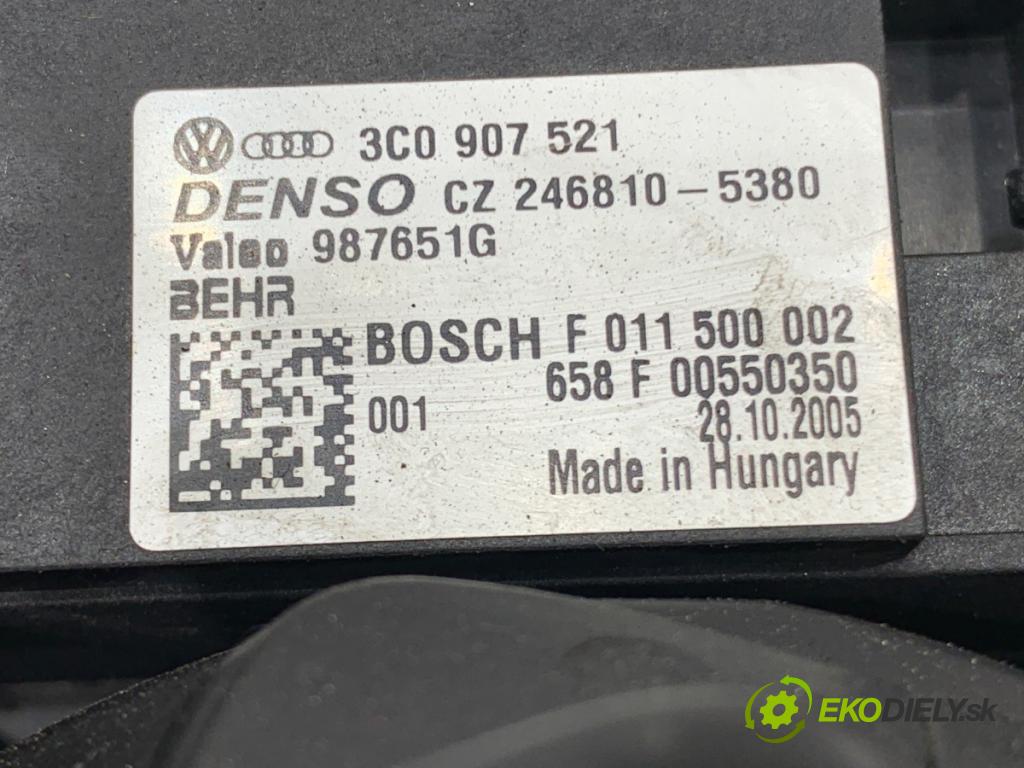 VW PASSAT B6 sedan 2006 103 kW 2.0 TDI 1968 topení 3C0907521