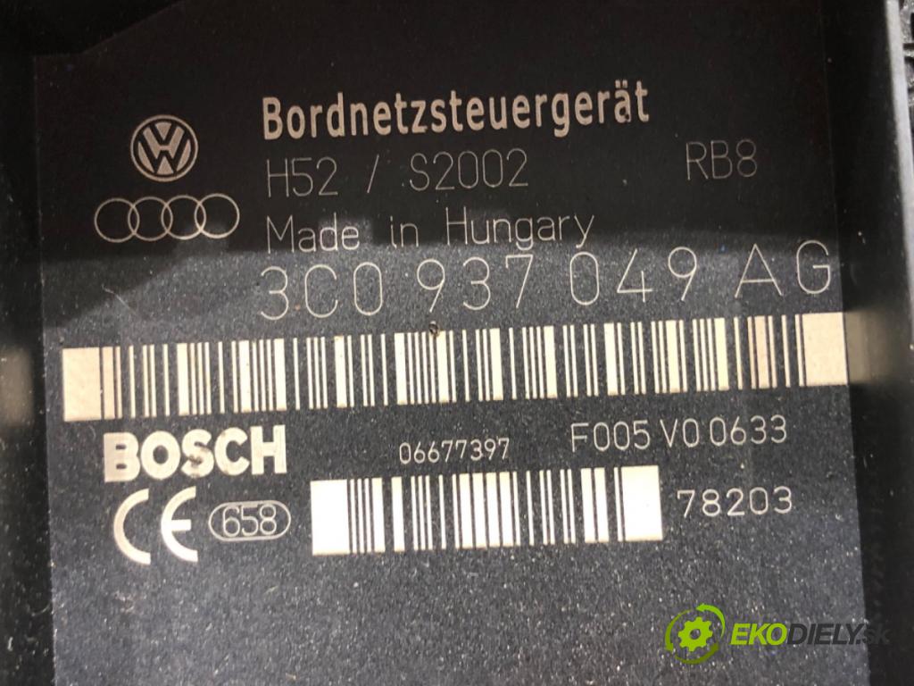 VW PASSAT B6 sedan 2006 103 kW 2.0 TDI 1968 Modul BORDNETZ 3C0937049AG (Riadiaca jednotka ostatné)