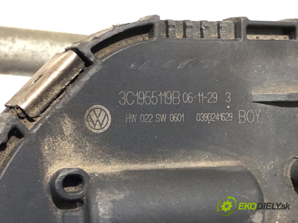 VW PASSAT B6 sedan 2006 103 kW 2.0 TDI 1968 mechanismus stěračů přední část 3C1955601 (Motorek stěračů přední)