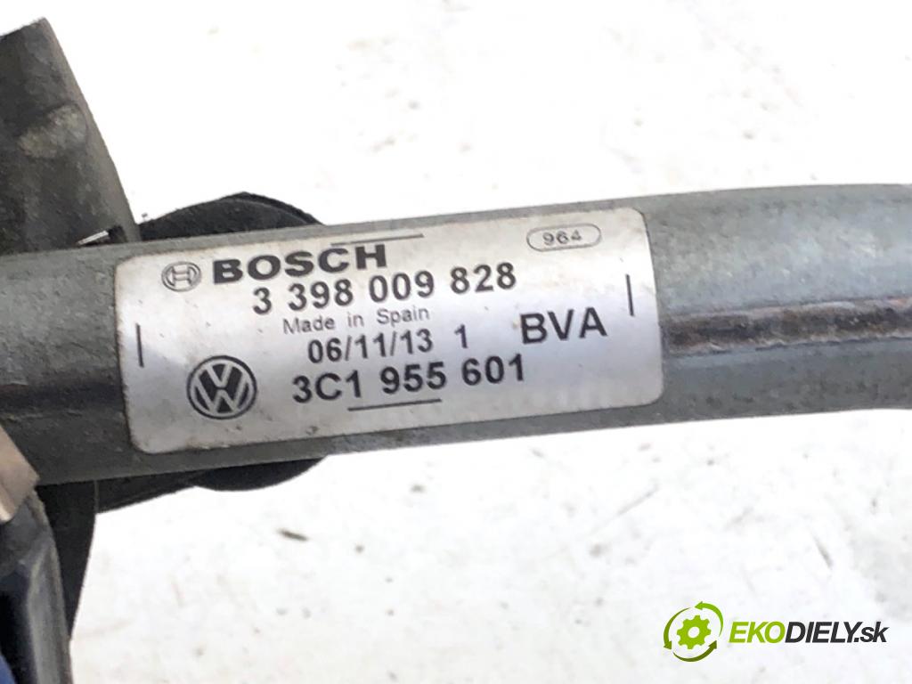 VW PASSAT B6 sedan 2006 103 kW 2.0 TDI 1968 Mechanizmus stieračov predný 3C1955601 (Motorček stieračov predný)