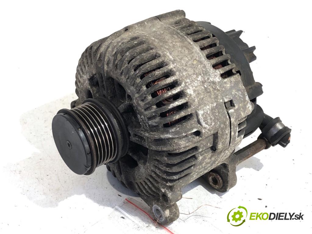 VW PASSAT B6 sedan 2006 103 kW 2.0 TDI 1968 Alternátor 021903026L (Alternátor)