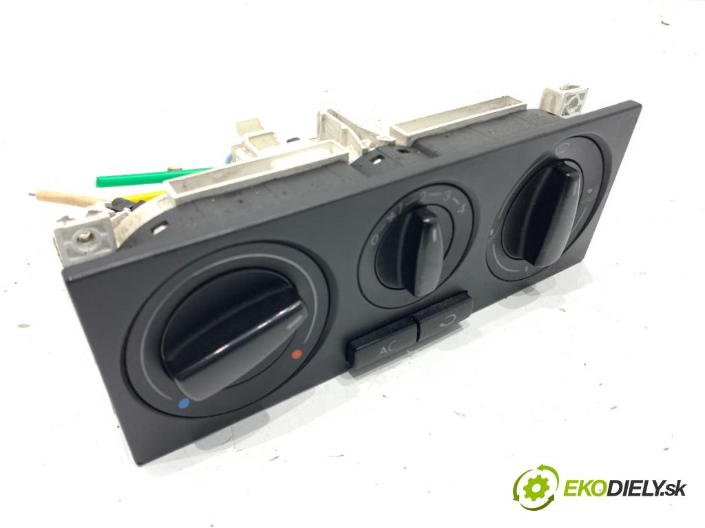 VW GOLF IV liftback 2000 85 kW 1.9 TDI 1896 Panel ovládania kúrenia 1J0820045F (Prepínacie páčky pod volantom)