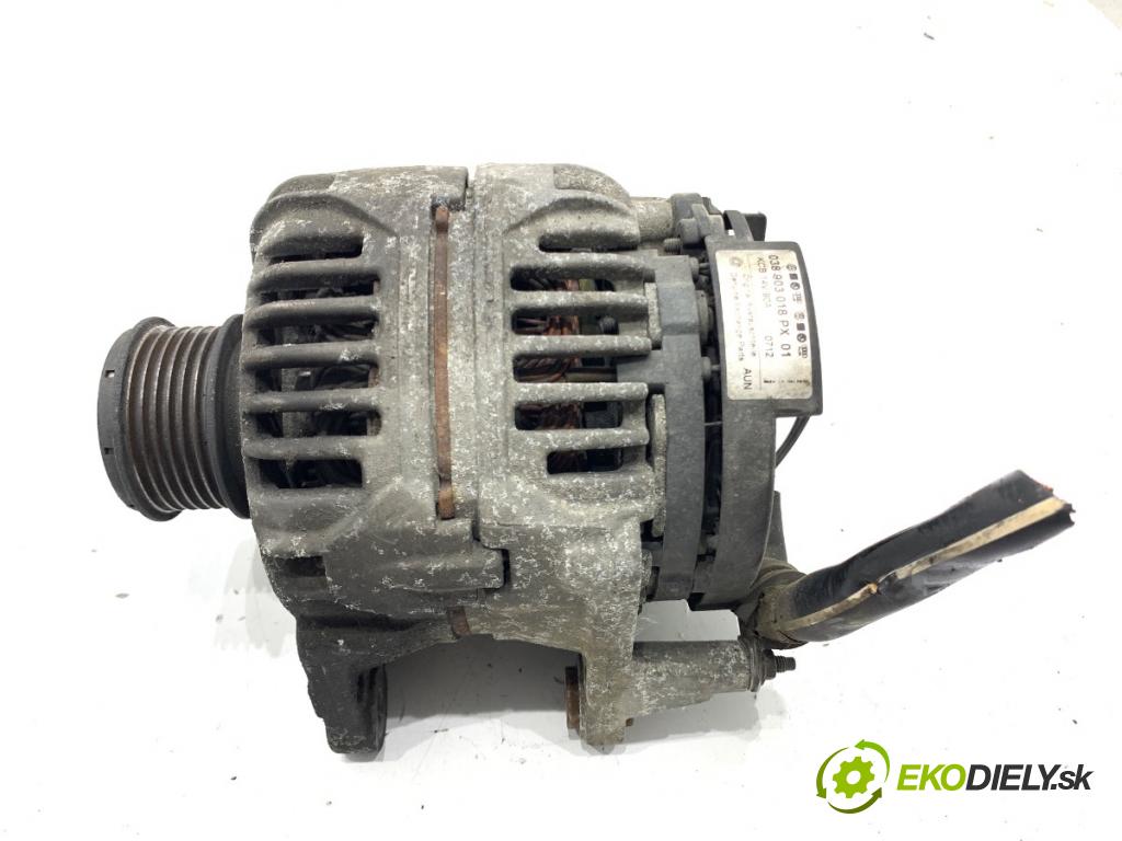 VW GOLF IV liftback 2000 85 kW 1.9 TDI 1896 Alternátor 038903018PX (Alternátor)