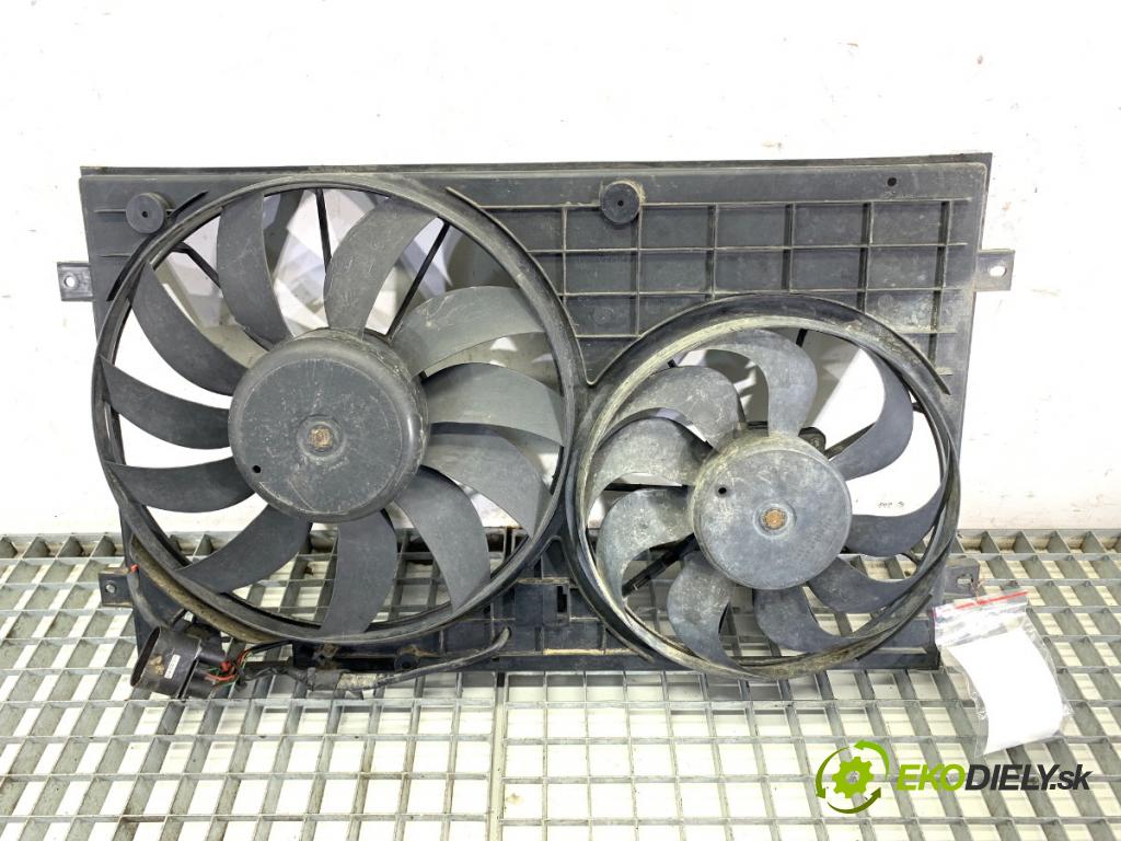 AUDI A3 8P liftback 2004 77 kW 1.9 TDI 1896 Ventilátor klimatizácie 1K0121207M (Ventilátor chladiča klimatizácie)