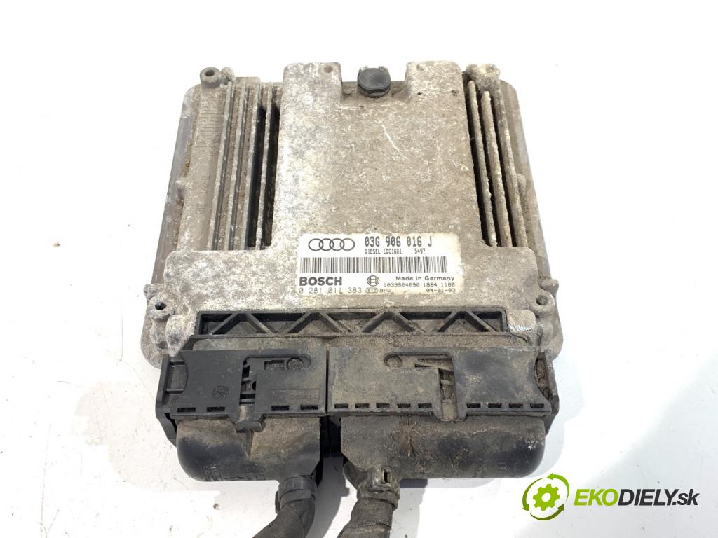 AUDI A3 8P liftback 2004 77 kW 1.9 TDI 1896 riadiaca jednotka Motor 03G906016J (Riadiaca jednotka)