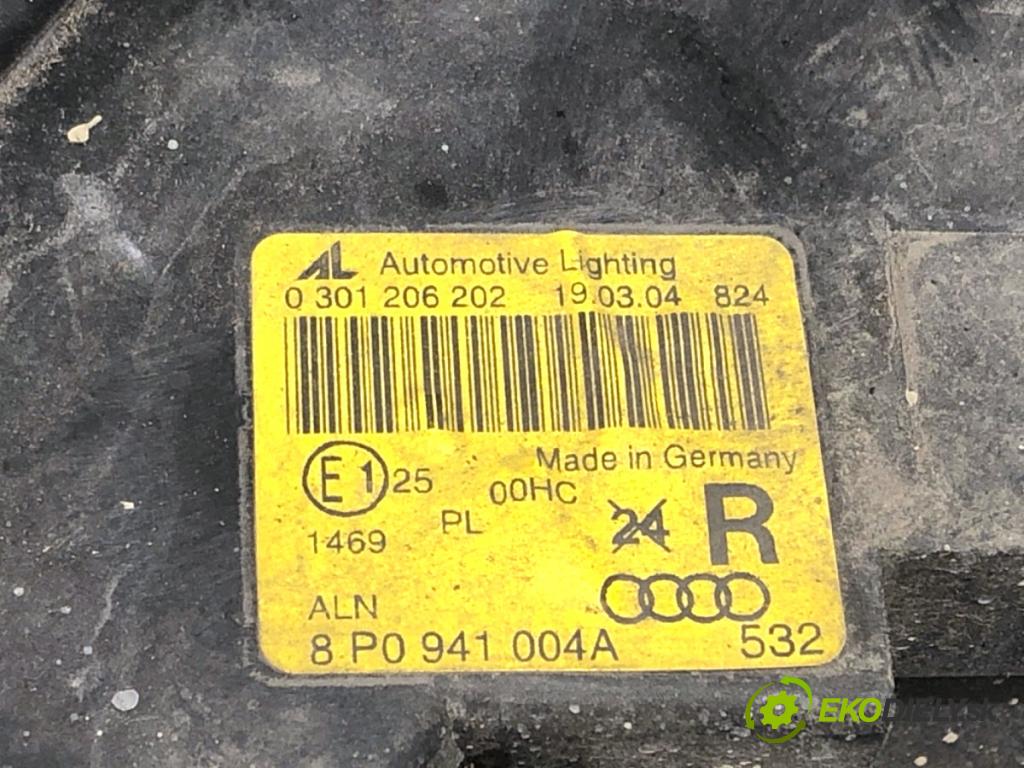 AUDI A3 8P liftback 2004 77 kW 1.9 TDI 1896 Svetlomet pravy predný 8P0941004A