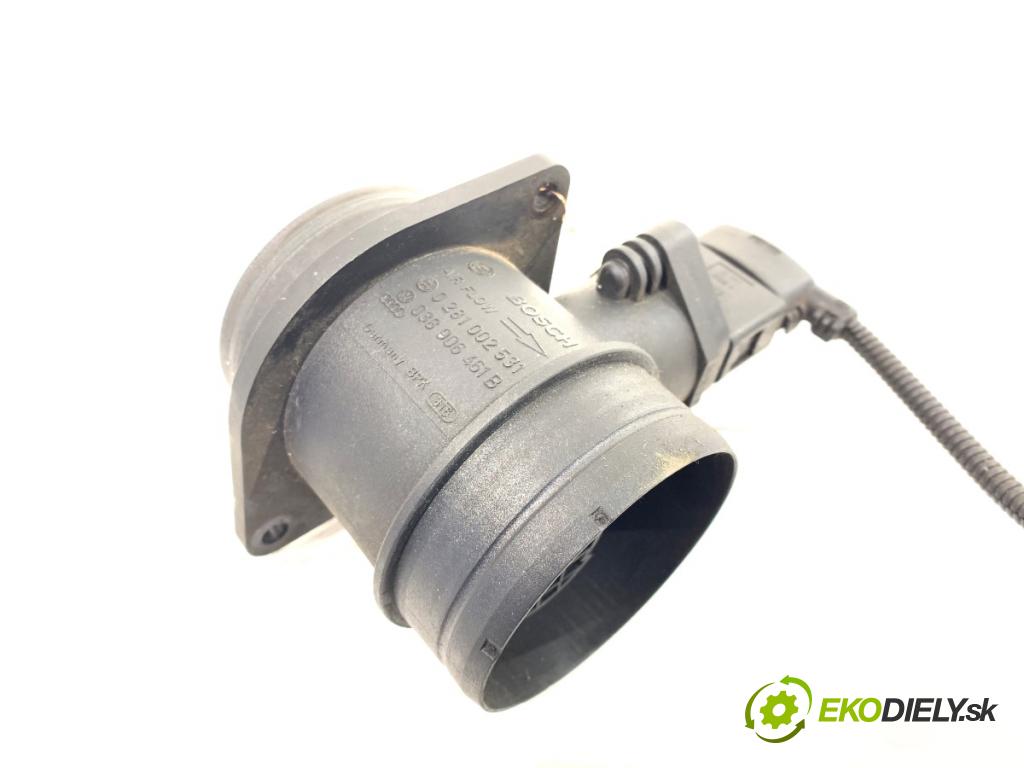 AUDI A3 8P liftback 2004 77 kW 1.9 TDI 1896 Váha vzduchu 0281002531 (Váha vzduchu)