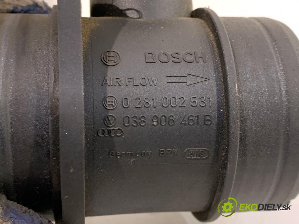AUDI A3 8P liftback 2004 77 kW 1.9 TDI 1896 Váha vzduchu 0281002531 (Váha vzduchu)