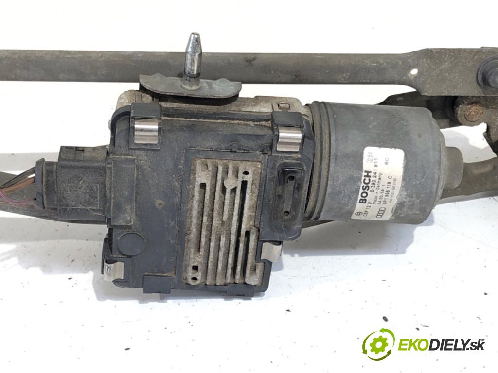 AUDI A3 8P liftback 2004 77 kW 1.9 TDI 1896 Mechanizmus stieračov predný 8P1955119C (Motorček stieračov predný)