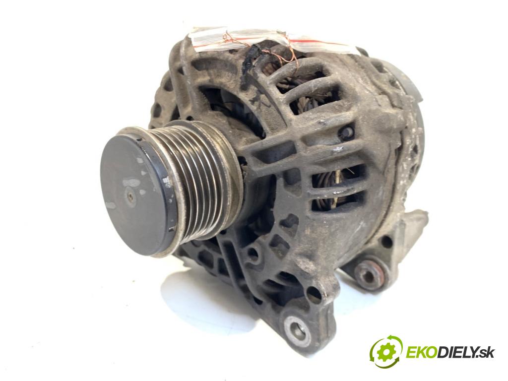 AUDI A3 8P liftback 2004 77 kW 1.9 TDI 1896 Alternátor 06F903023F (Alternátor)