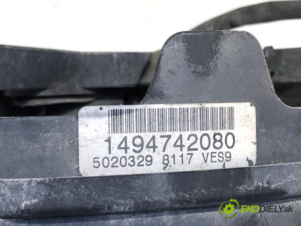 CITROEN C8 nadwozie wielkoprzestrzenne (MPV) 2003 80 kW 2.0 HDi 1997 Ventilátor klimatizácie 1494742080 (Ventilátor chladiča klimatizácie)