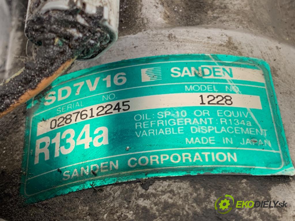 CITROEN C8 nadwozie wielkoprzestrzenne (MPV) 2003 80 kW 2.0 HDi 1997 Kompresor klimatizácie SD7V16 (Kompresor klimatizácie)