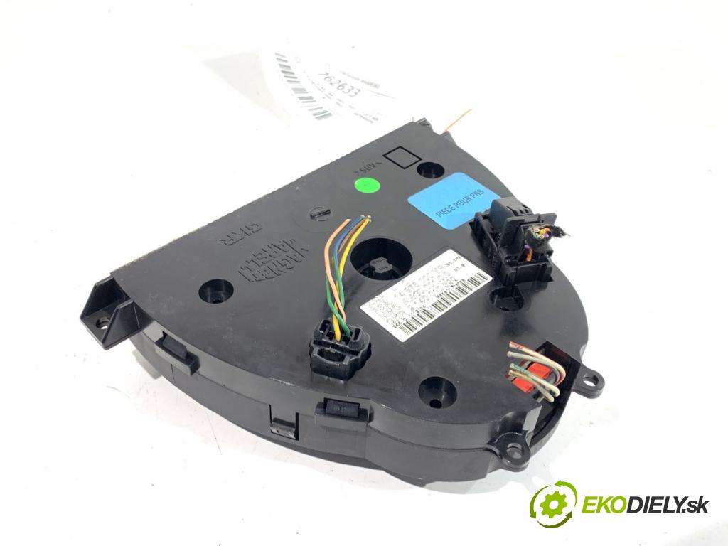 CITROEN C8 nadwozie wielkoprzestrzenne (MPV) 2003 80 kW 2.0 HDi 1997 Panel ovládania kúrenia 14875000 (Prepínacie páčky pod volantom)