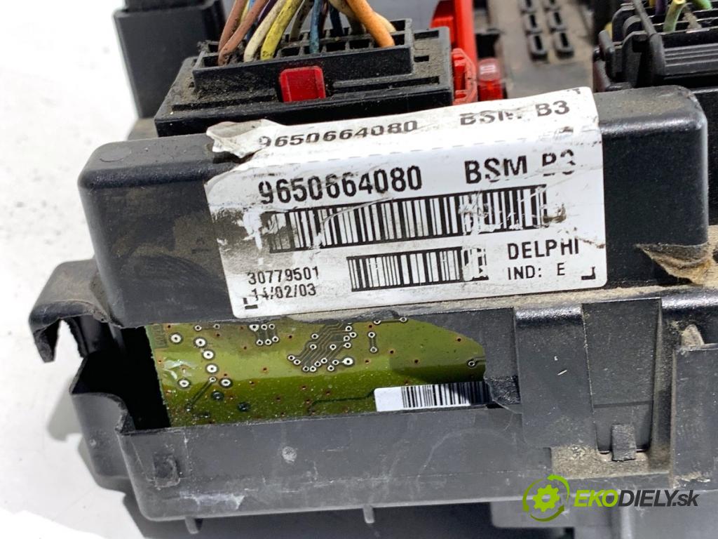 CITROEN C8 nadwozie wielkoprzestrzenne (MPV) 2003 80 kW 2.0 HDi 1997 Modul BSM 9650664080 (Riadiaca jednotka ostatné)