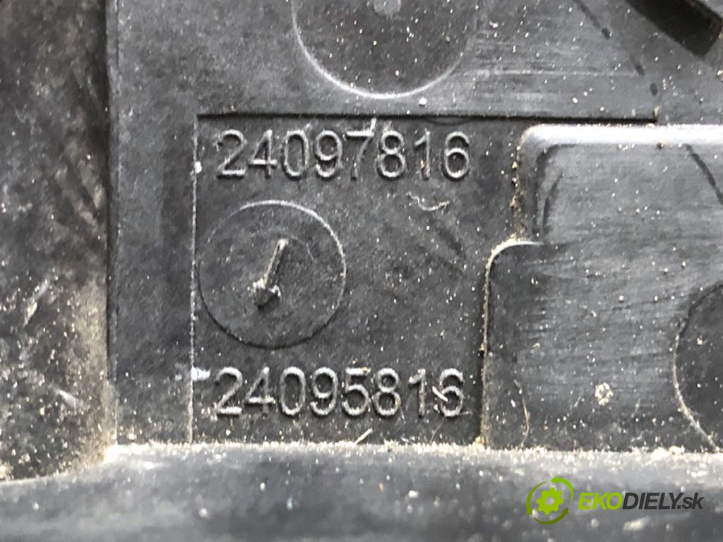 CITROEN C4 PICASSO I nadwozie wielkoprzestrzenne (MPV) 2007 80 kW 1.6 HDi 1560 zámok dveře pravý přední část 24097816