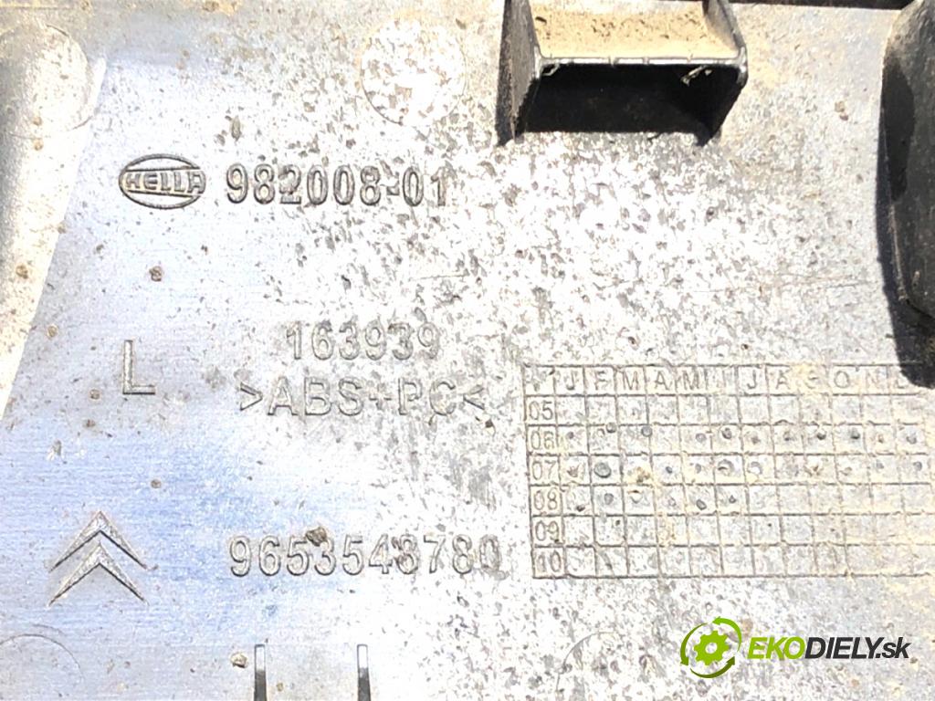 CITROEN C4 PICASSO I nadwozie wielkoprzestrzenne (MPV) 2007 80 kW 1.6 HDi 1560 světlo nárazníka levý zadní část 9653548780