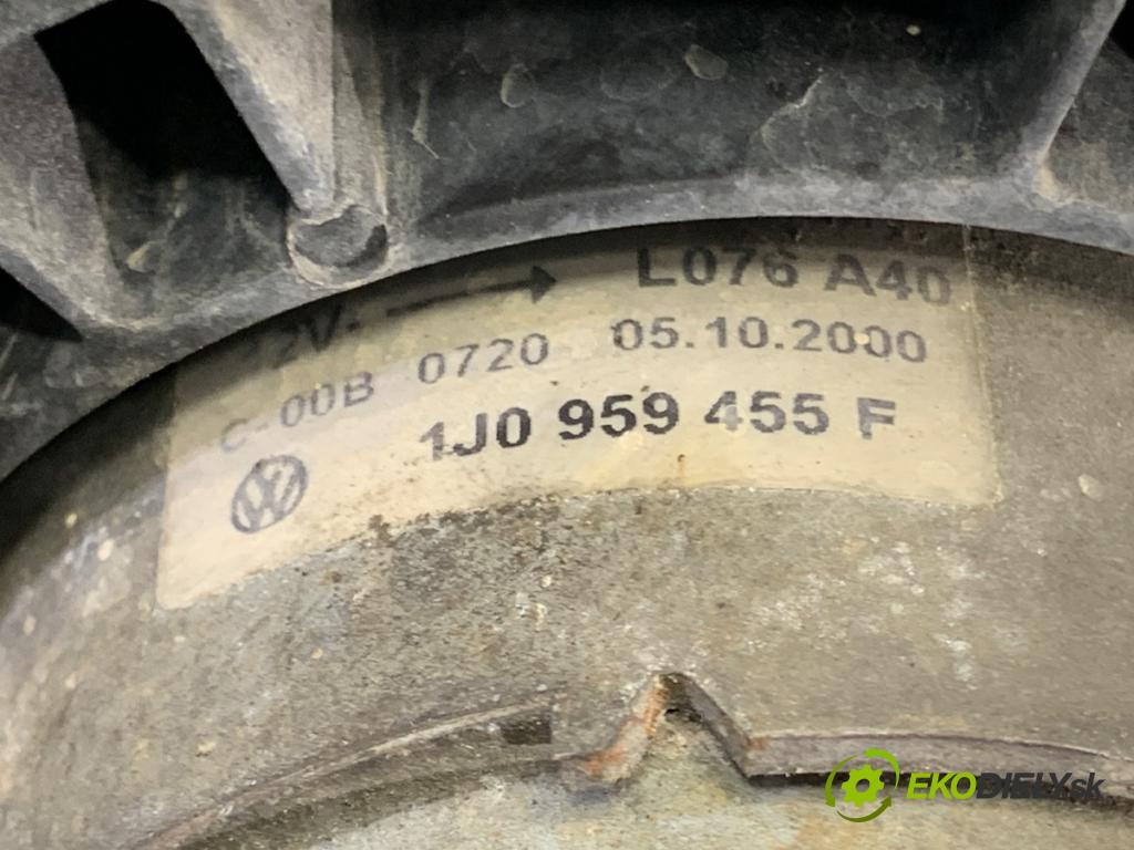 AUDI A3 8L liftback 2001 81 kW 1.9 TDI 1896 ventilátor chladiče 1J0959455F (Ventilátor)