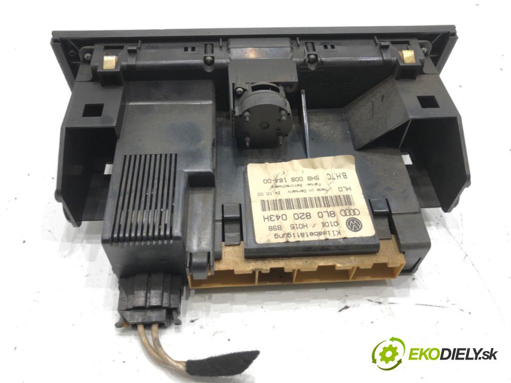 AUDI A3 8L liftback 2001 81 kW 1.9 TDI 1896 Panel ovládania kúrenia 8L0820043H (Prepínacie páčky pod volantom)