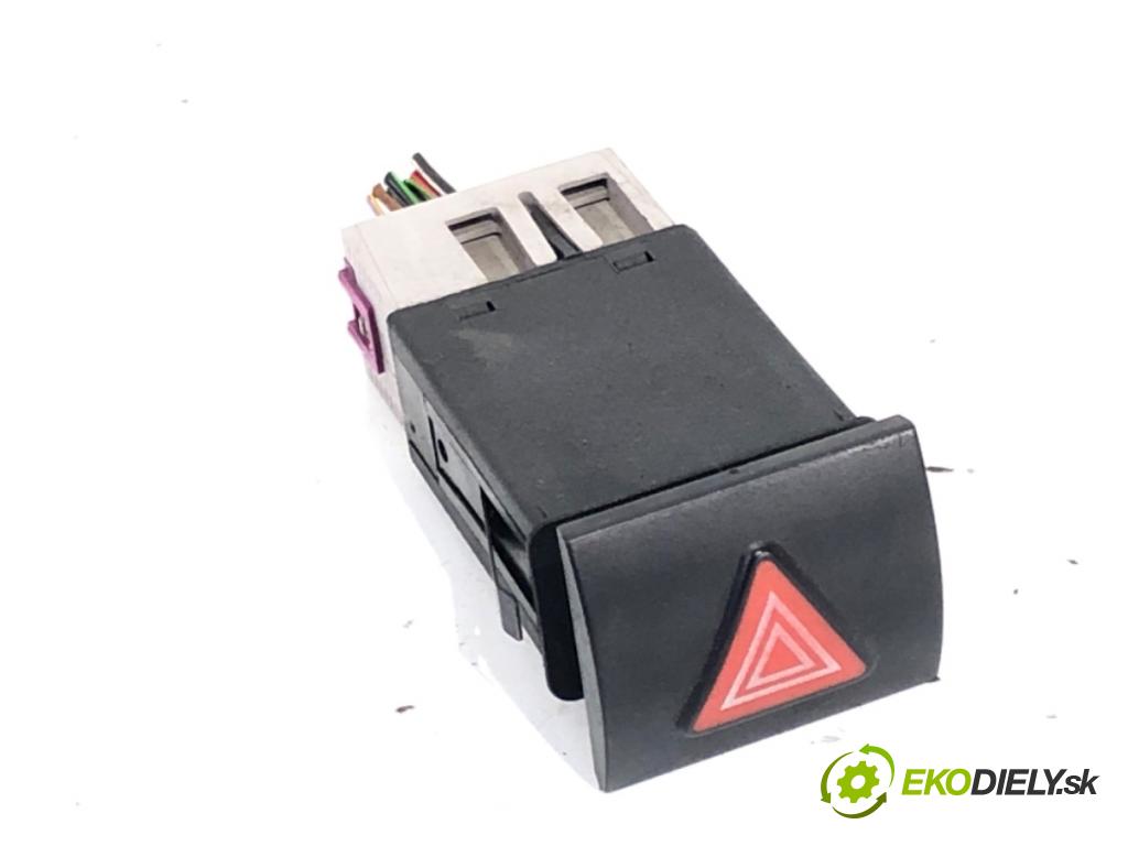 SEAT LEON I liftback 2002 81 kW 1.9 TDI 1896 Spínač svetiel výstražných (núdzových) 1M0941509B (Prepínacie páčky pod volantom)