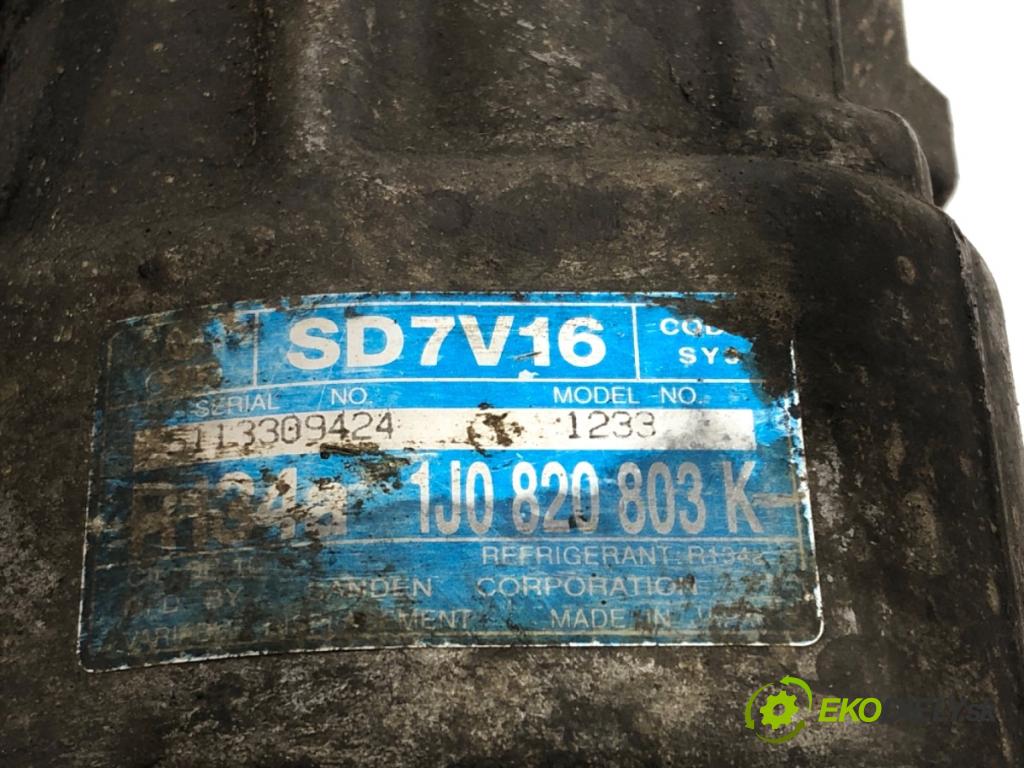 SEAT LEON I liftback 2002 81 kW 1.9 TDI 1896 Kompresor klimatizácie 1J0820803K (Kompresor klimatizácie)